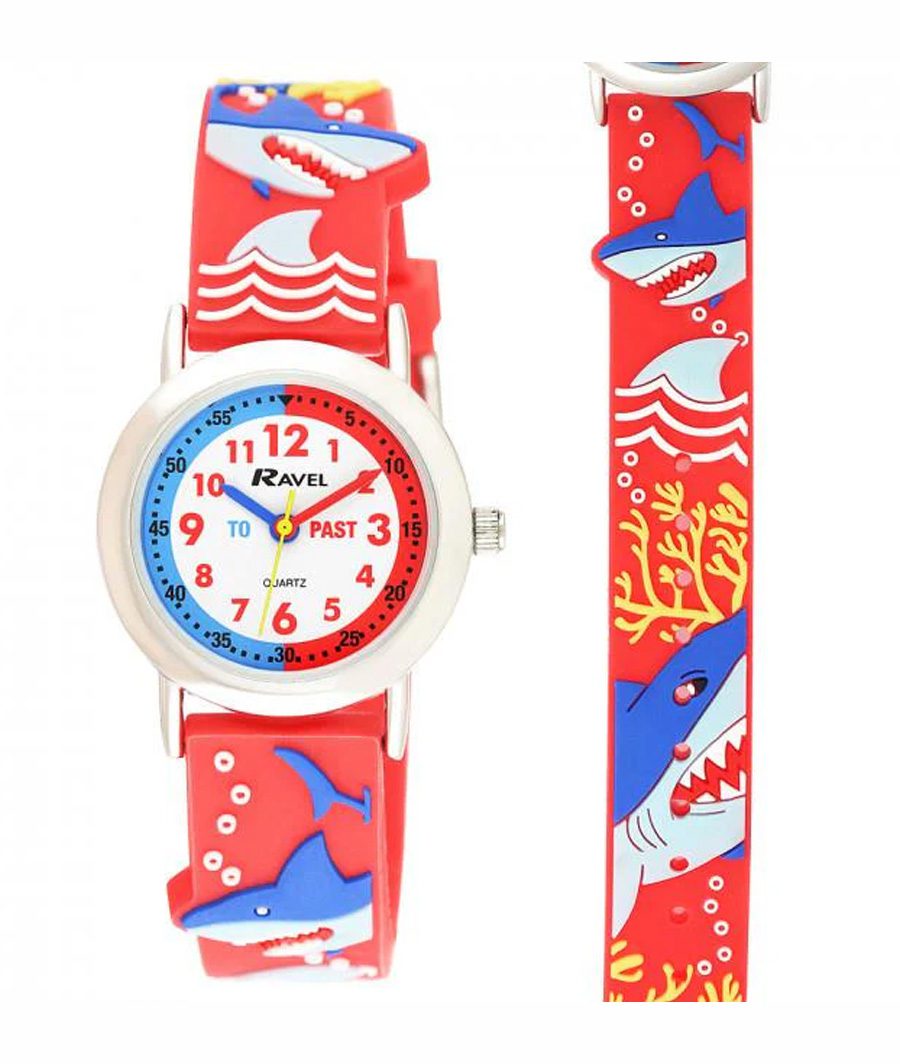 Ravel Kid's Cartoon Time Teacher Watch