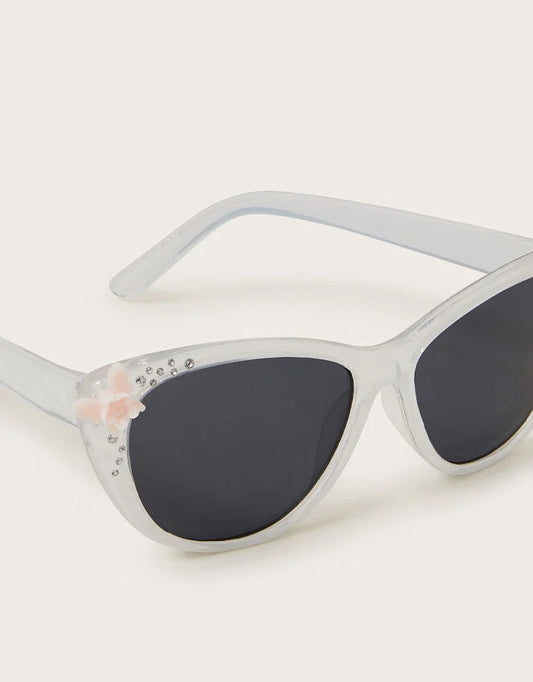 Sparkly Butterfly Cat Eye Sunglasses – Image 2