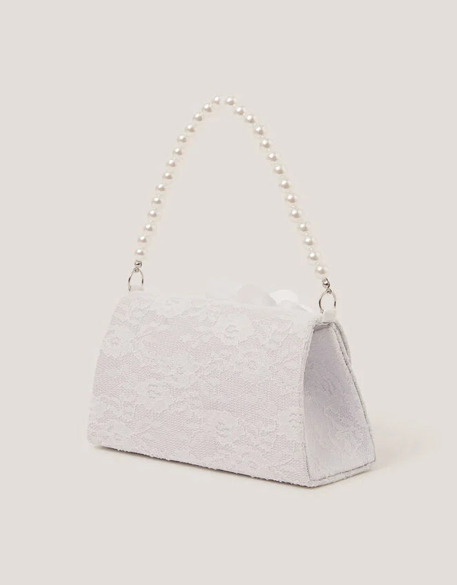 Mini Flower Lace Bridesmaid Bag – Image 3