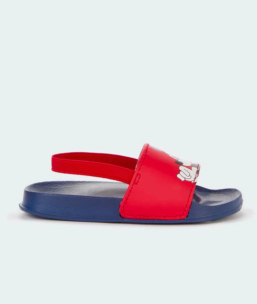 Kids Red Disney Mickey Mouse Sliders