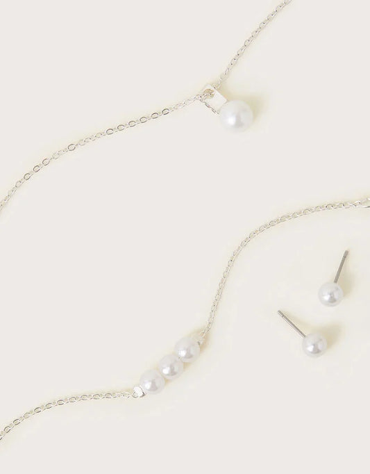 Bridesmaid Pearl Jewellery Set – Image 2