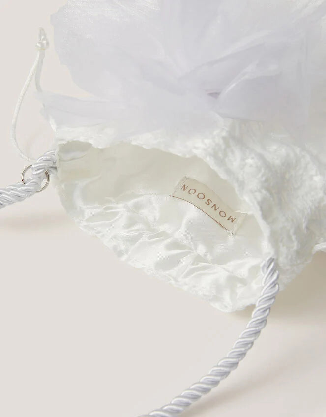 Pom-Pom Bridesmaid Pouch Bag
