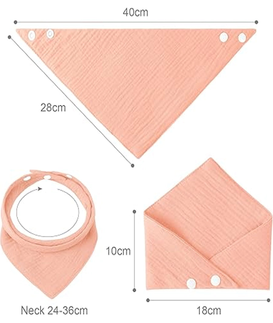 Baby Bandana Dribble Bibs Drool Bibs, 8 Pack Baby Bandana Bibs – Image 5