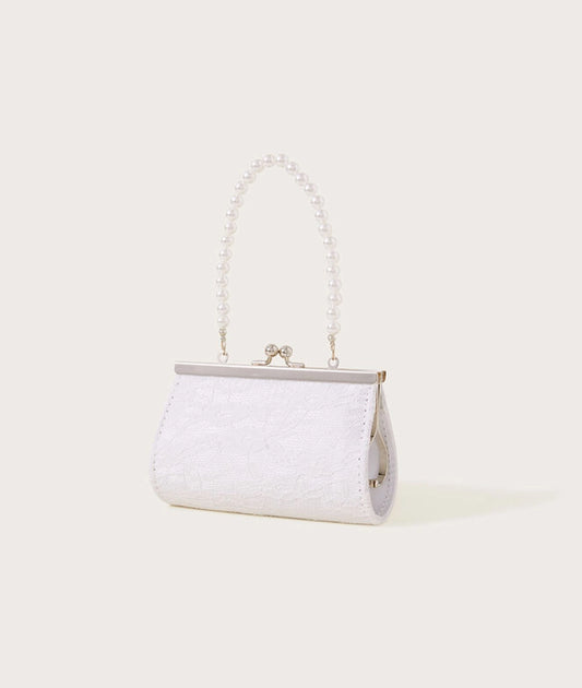 Flower lace bridesmaid mini bag – Image 2