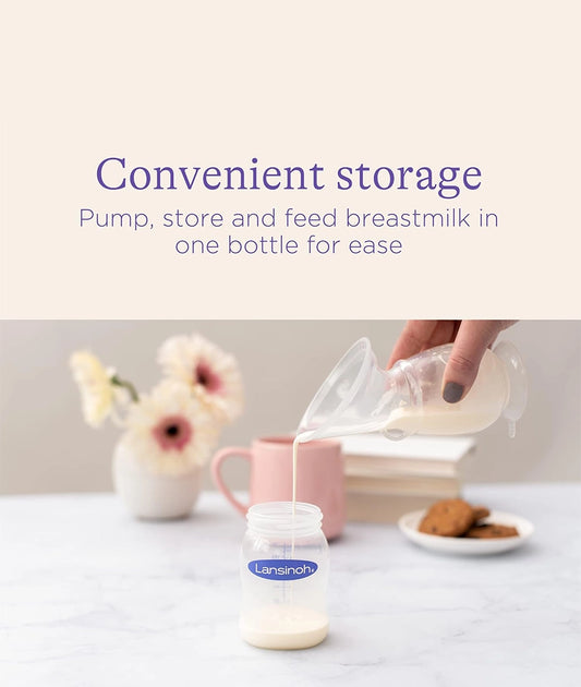 Lansinoh Milk Storage Bottles Pack Of 4 – Image 2