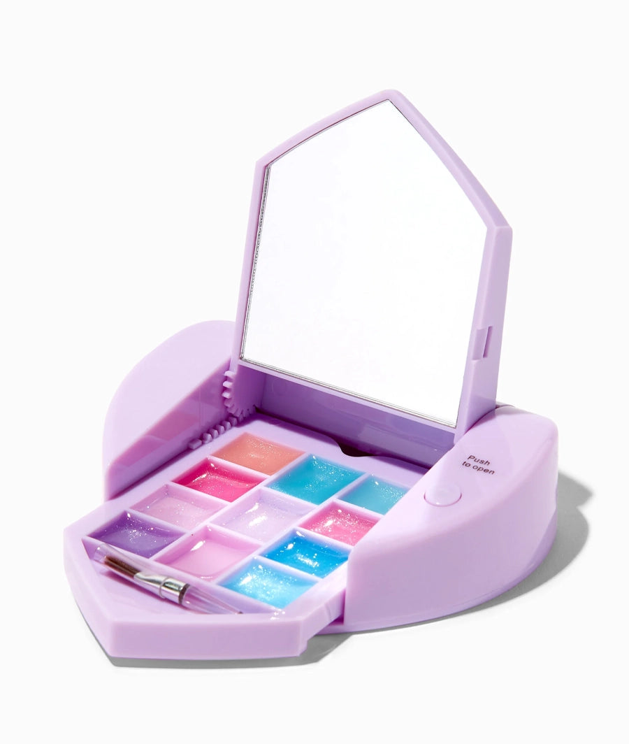 Claire's Club Purple Butterfly Mechanical Bling Lip Gloss Set – Image 2