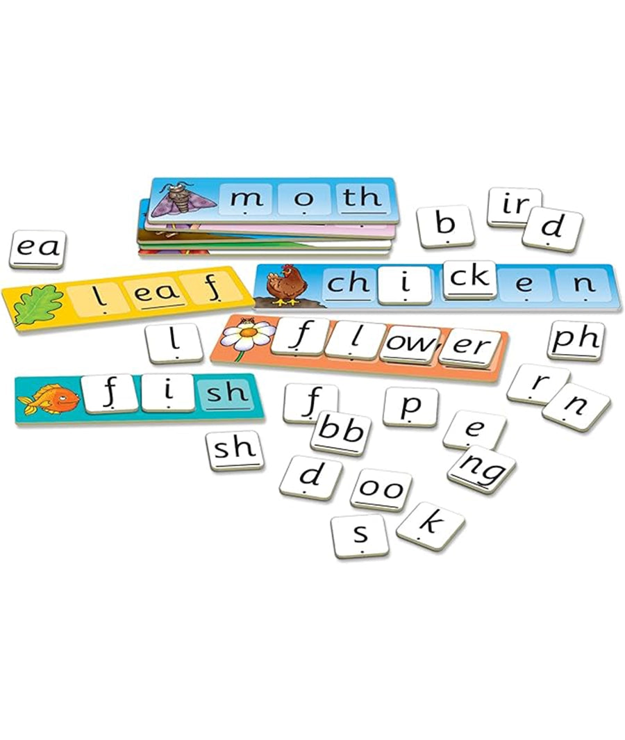 Orchard Toys Match and Spell Next Steps, Educational Spelling Game Age 5+, Helps Teach Phonics and Word Building using Sounds and Blends – Image 5