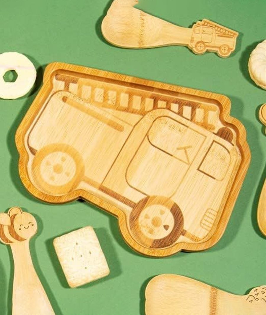 Bamboo Fire Engine Plate – Image 2