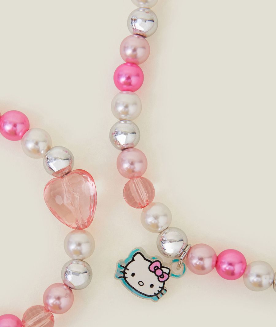 Girls Hello Kitty® Necklace and Bracelet Set – Image 3