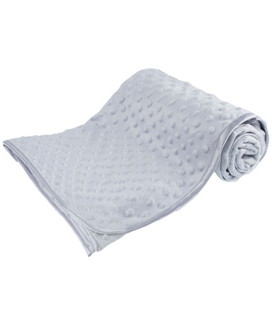 Grey Bubble Embossed Mink Wrap – Image 2