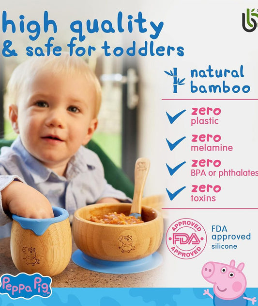 Peppa Pig Baby Bowl and Spoon Set – Image 2