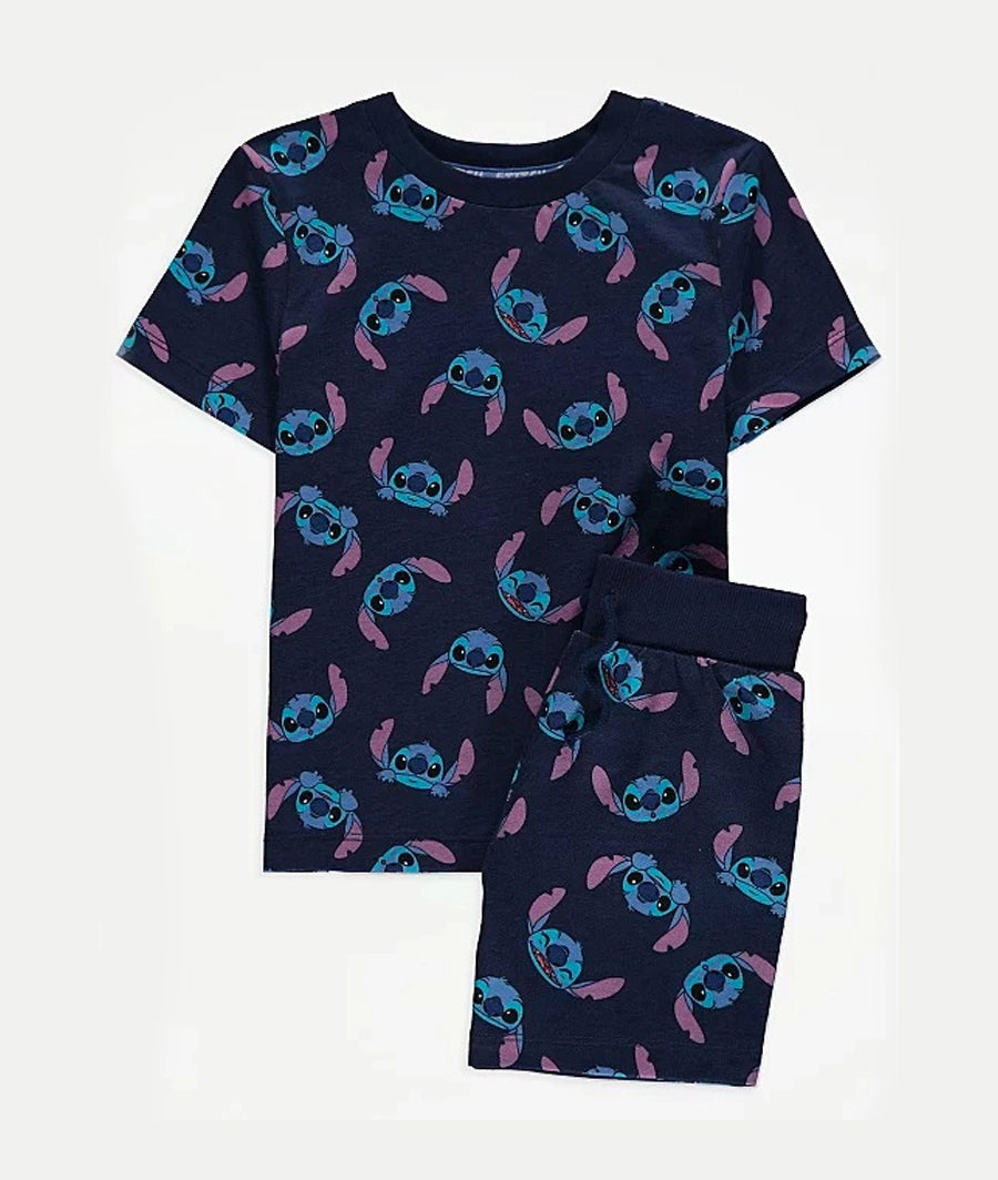 Disney Lilo & Stitch Character Print Navy Outfit