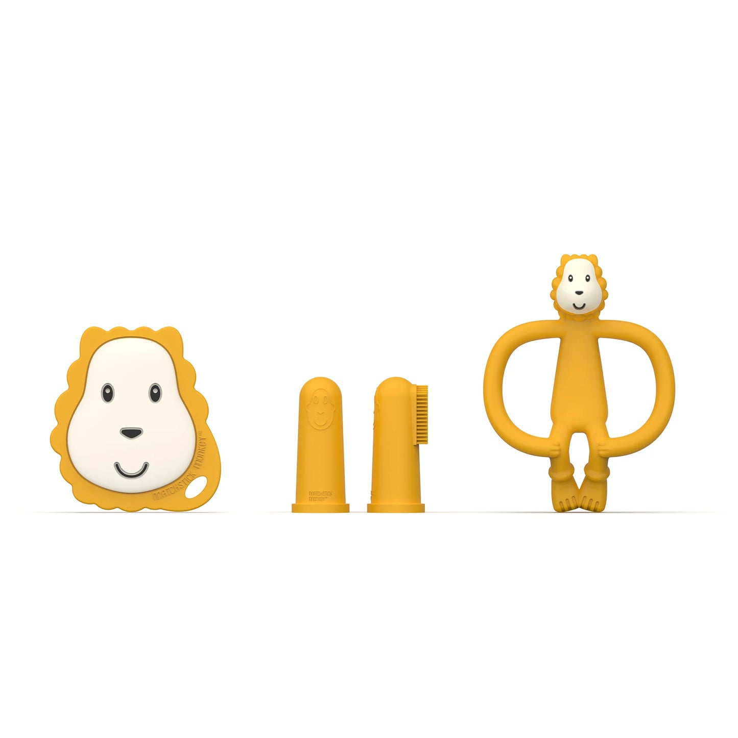 Matchstick Monkey Infant, Antimicrobial Teething Starter Set
