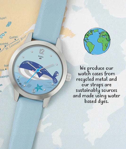 Tikkers Children Whale Analogue Quartz Watch – Image 2