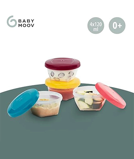 baby food storage containers, weaning pots, 4x120ml – Image 2