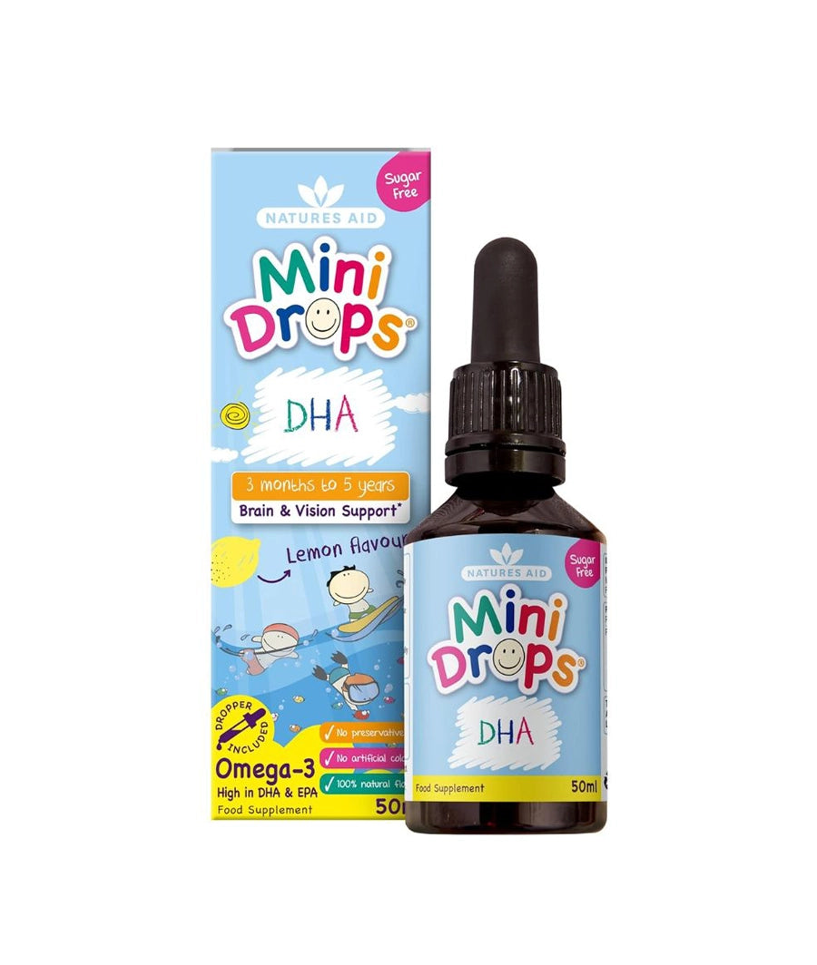 NATURES AID Childrens Dha Drops, 50 ML