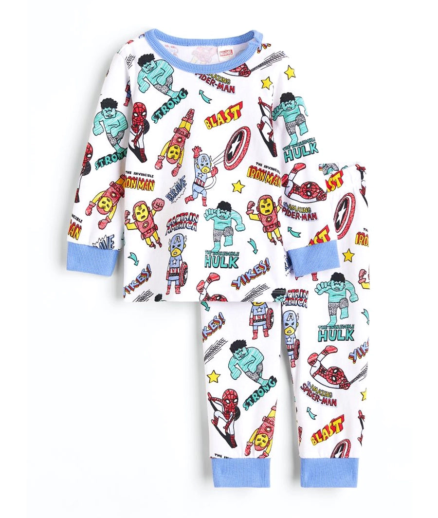 Printed cotton pyjamas