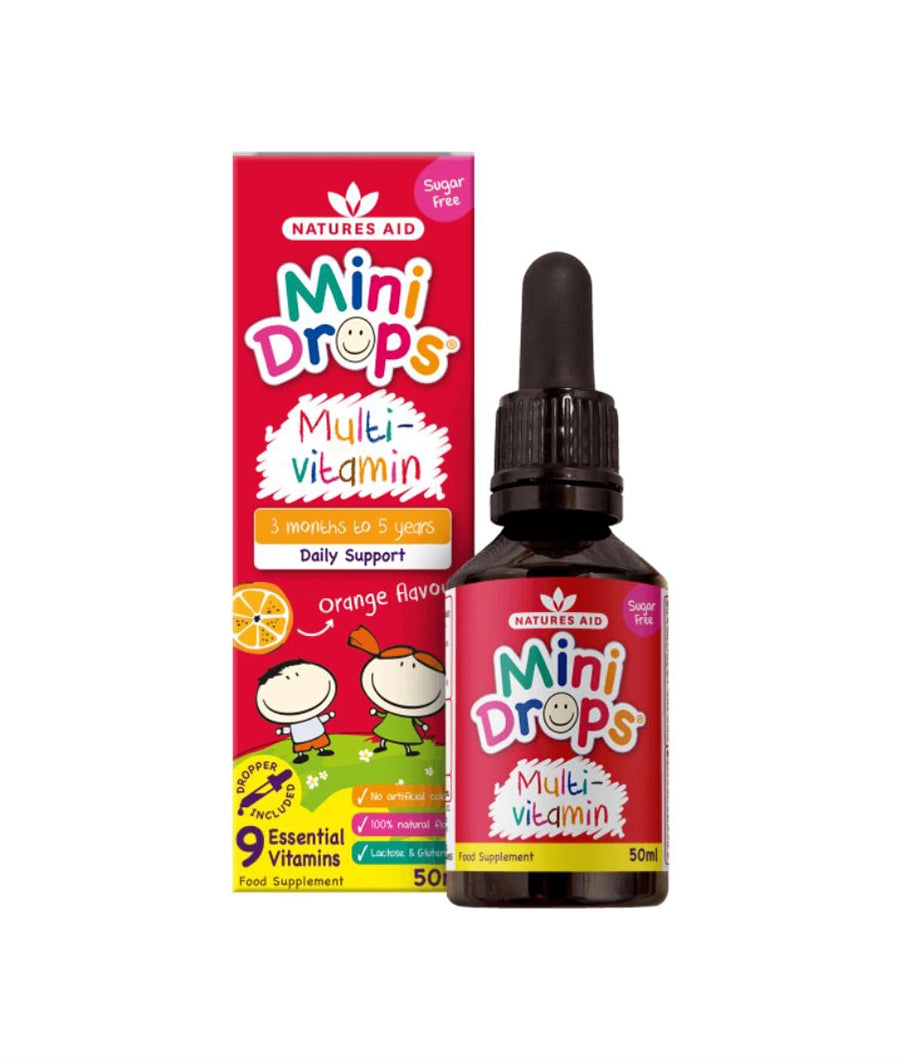Natures Aid Mini Drops Multivitamin