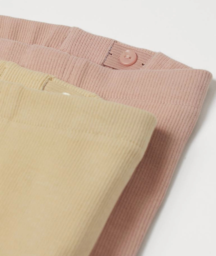 2-pack ribbed leggings – Image 2