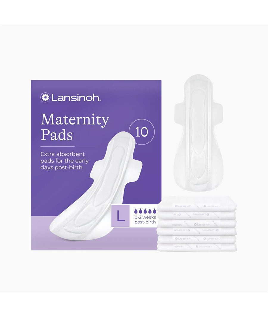 Lansinoh Extra Absorbent Maternity Pads, Pack of 10
