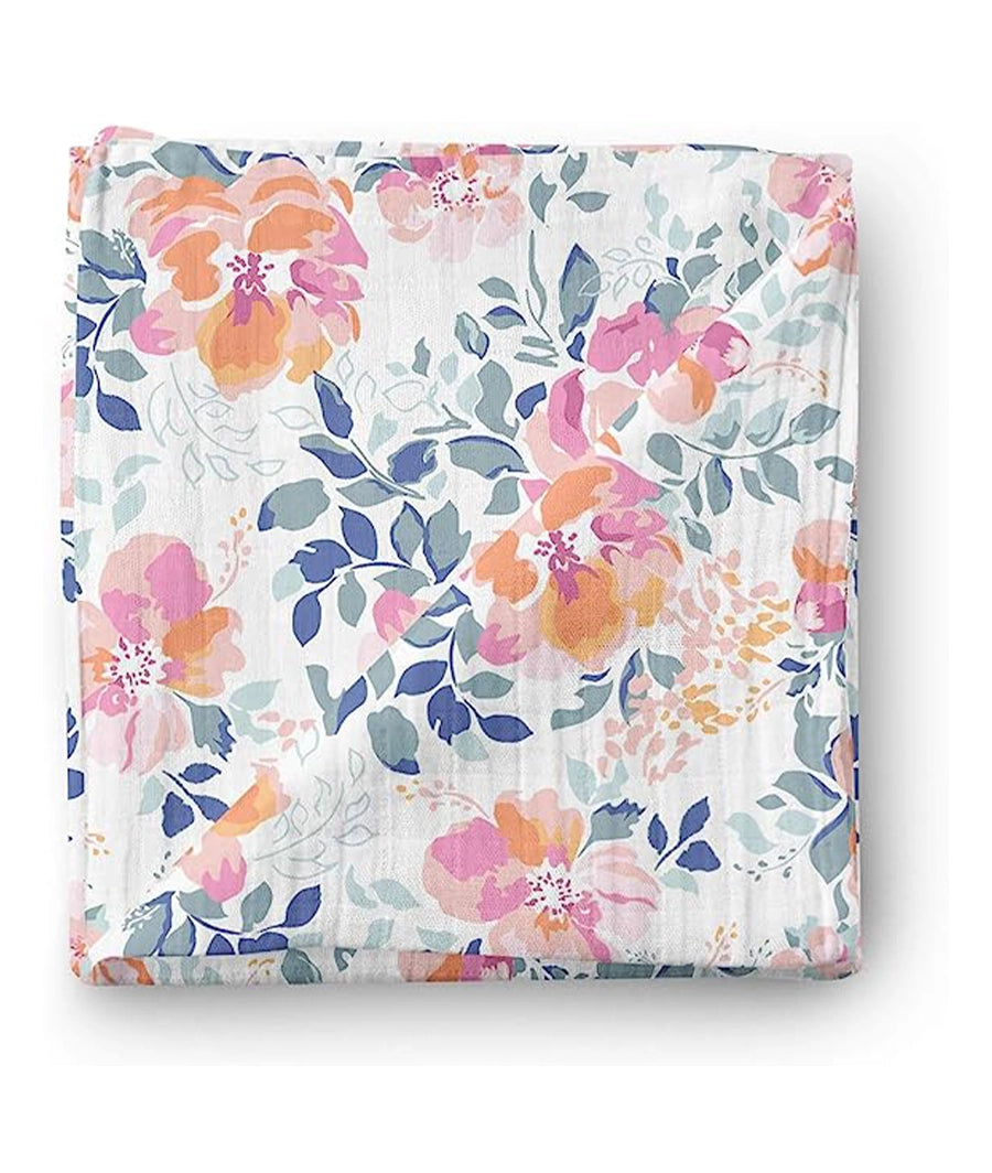 Aenne Baby, Muslin Swaddle Blanket for Girls Large 47"x 47", 1 Pack – Image 4