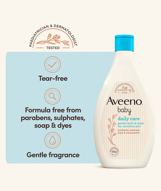 AVEENO® Daily Care Gentle Bath & Wash 400 ml – Image 3