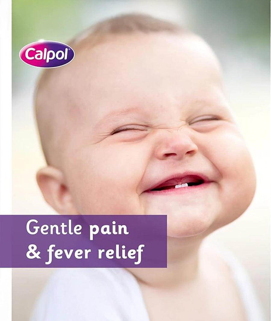 Calpol Sugar Free Infant Suspension Medication, Strawberry Flavour, 100 ML – Image 5