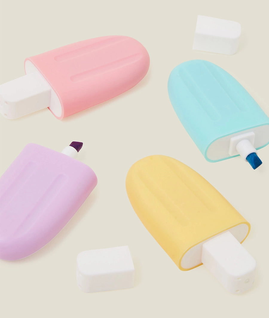 4-Pack Girls Lollipop Highlighters – Image 2
