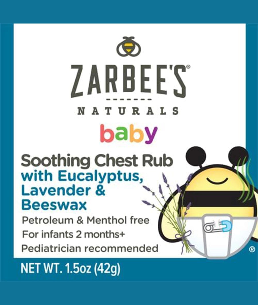 Zarbee's Baby Soothing Chest Rub 1.5 Ounce – Image 5