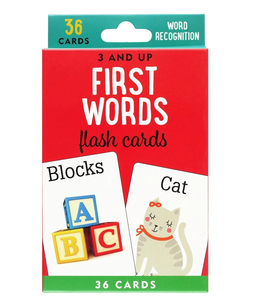 First Words Flash Cards