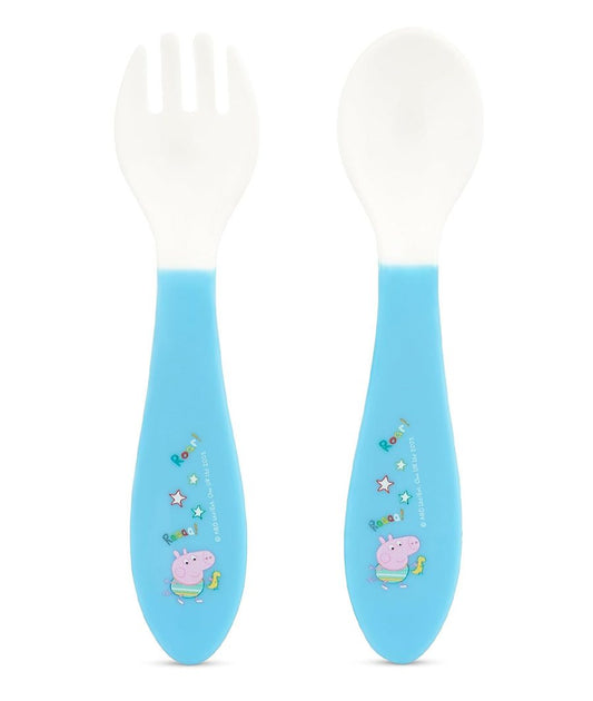 PEPPA PIG MY FIRST FORK & SPOON SET – Image 2