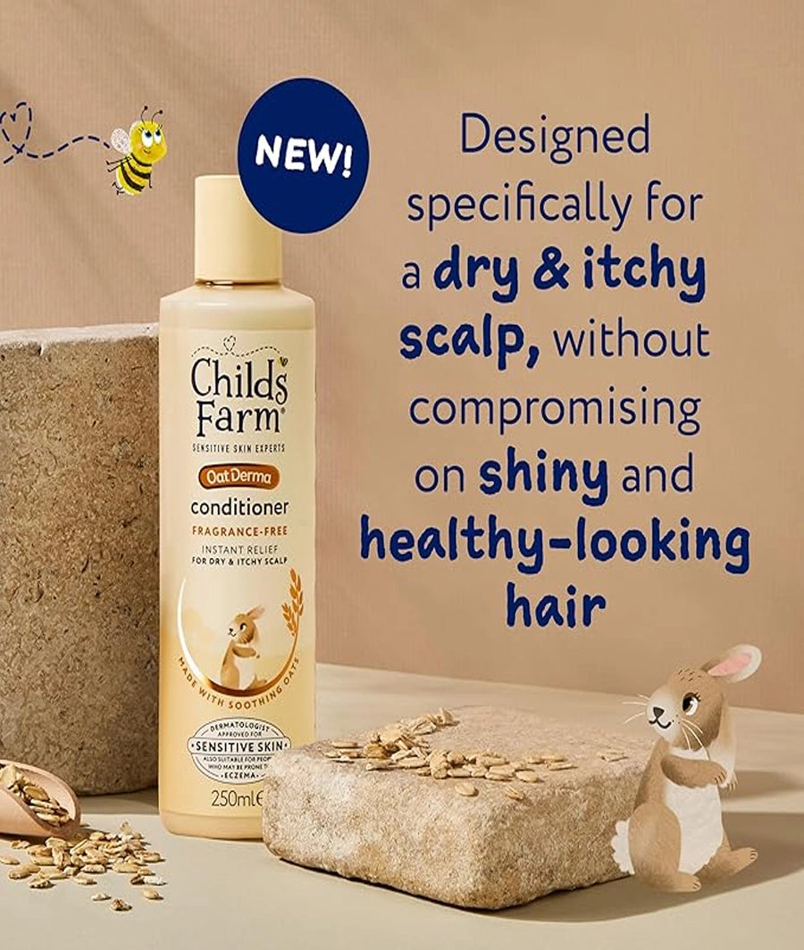 Childs Farm OatDerma Hair Conditioner 250 ml – Image 4