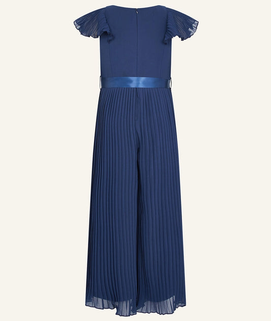 Sunray corsage pleated dress – Image 2