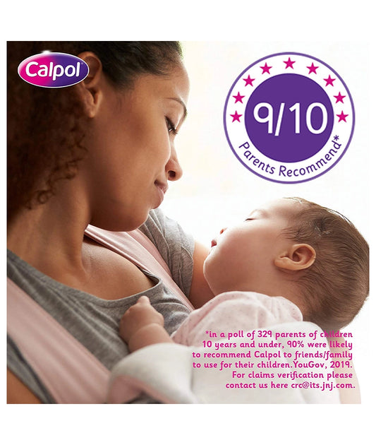 Calpol Infant Oral Suspension Paracetamol, Strawberry Flavour, Liquid, 100ml – Image 2