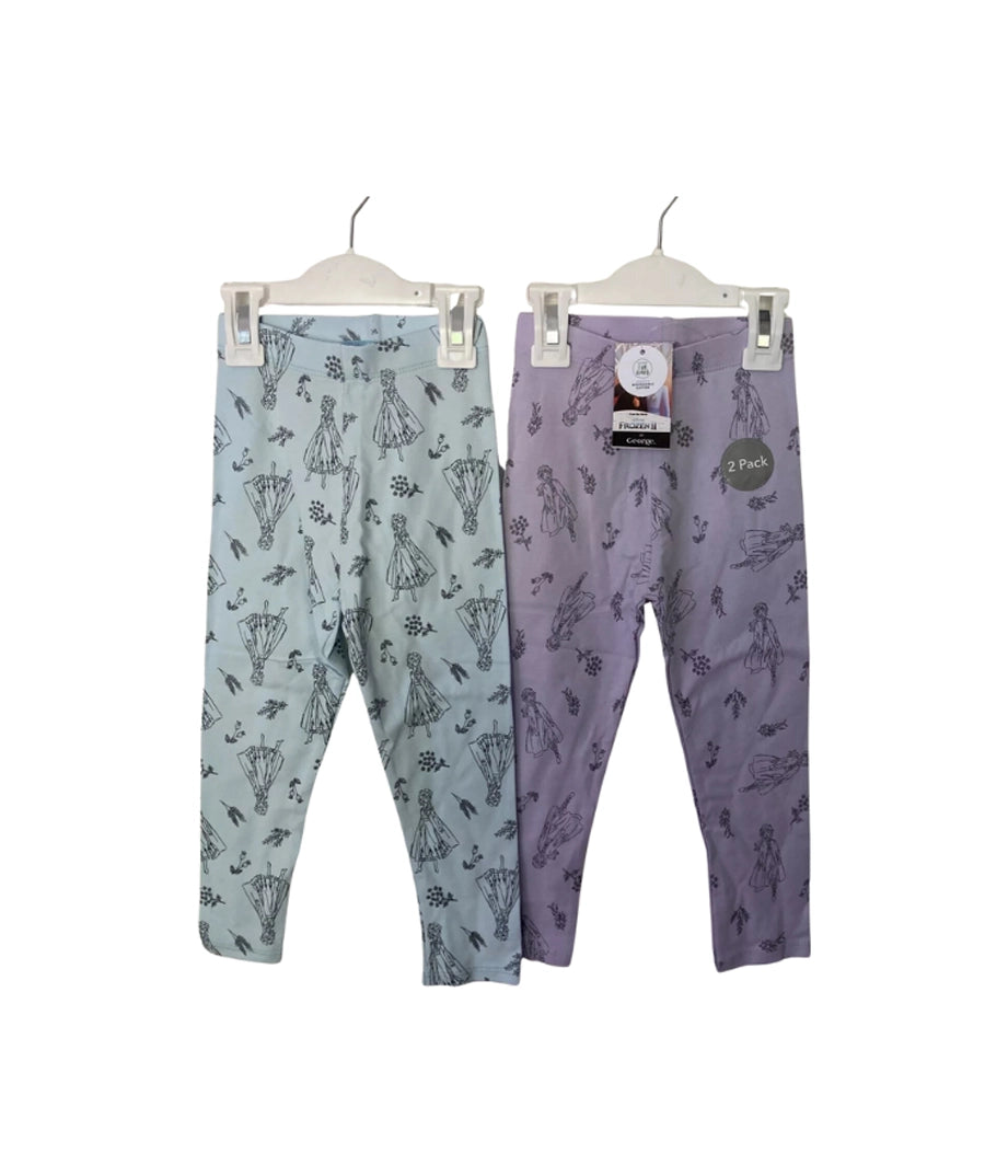 Disney Frozen Leggings 2 Pack