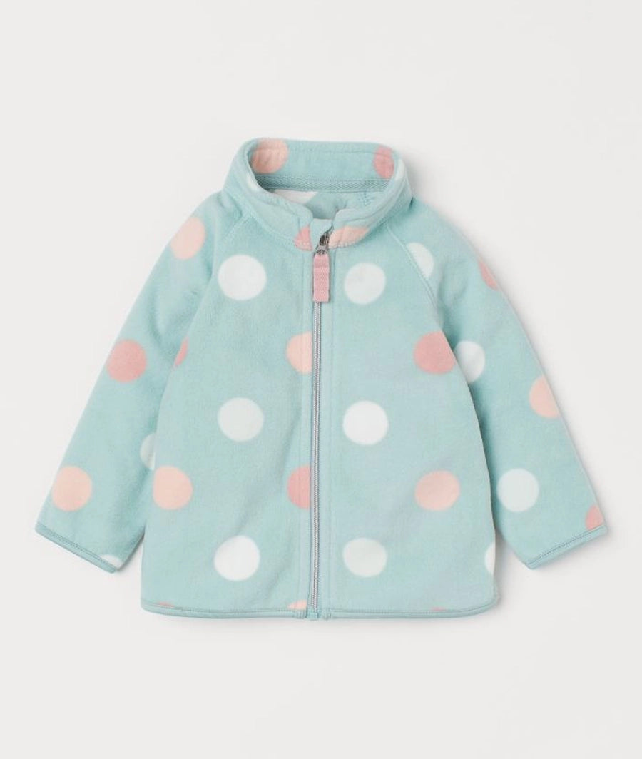 Patterned fleece jacket (3-6 M)