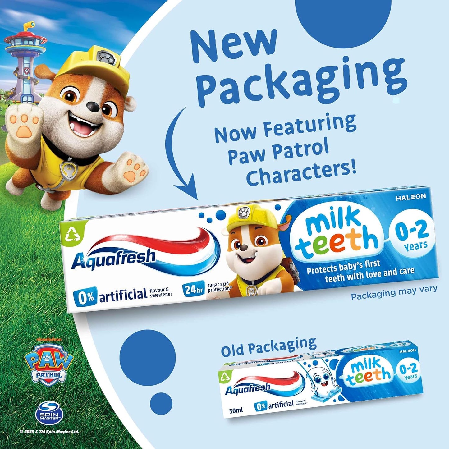 Aquafresh Milk Teeth Paw Patrol Toothpaste 50ml – Image 7
