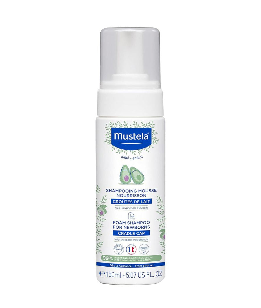 Mustela Foam Shampoo for New Borns 150ml