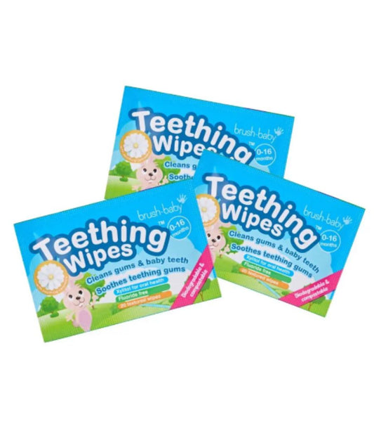 Baby Teething Wipes 20 pieces – Image 2