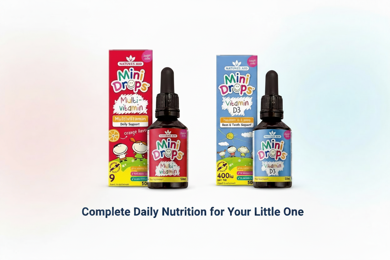 Mini drops Multivitamins + Vitamin D3 Combo
