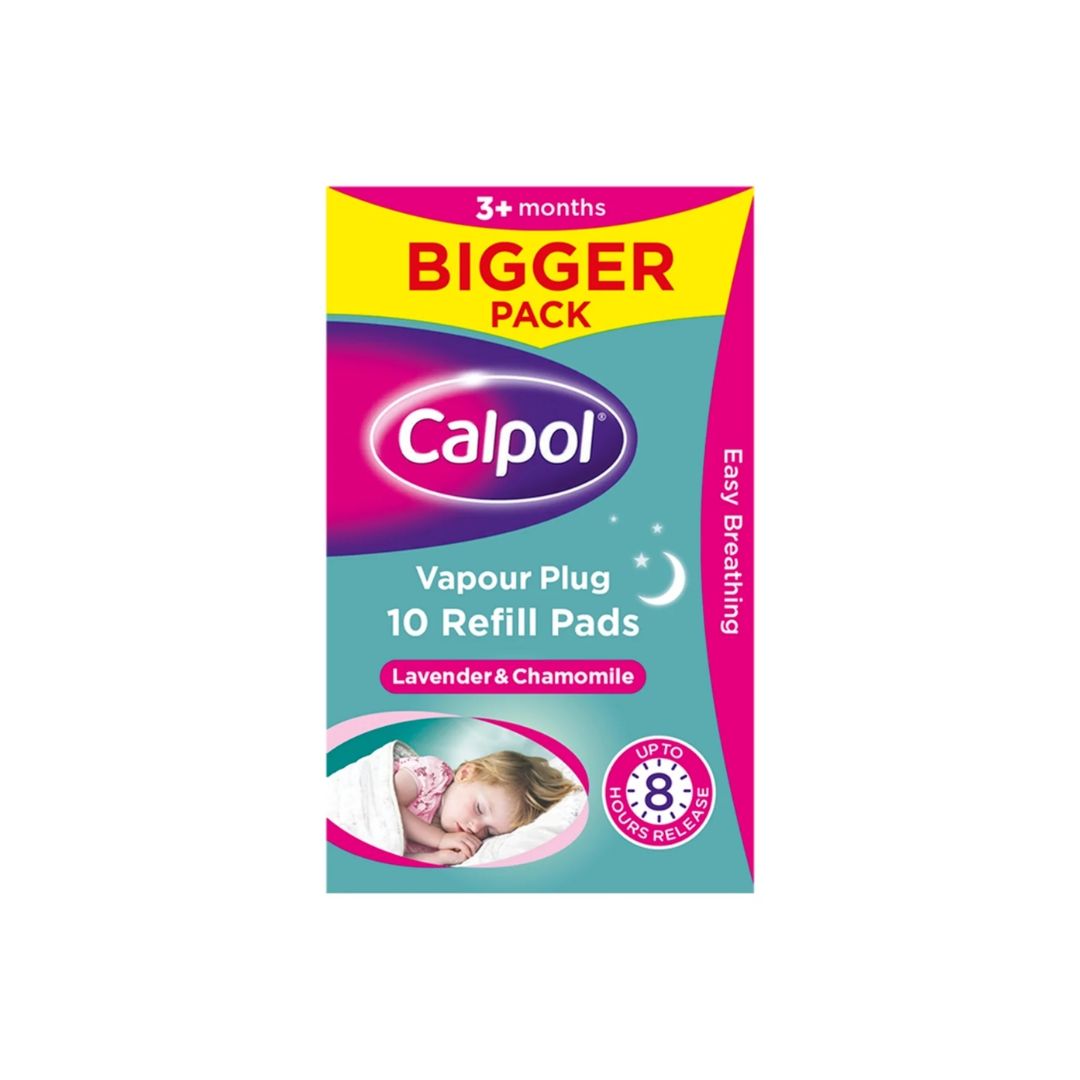 Calpol Vapour Plug 10 Refill Pads