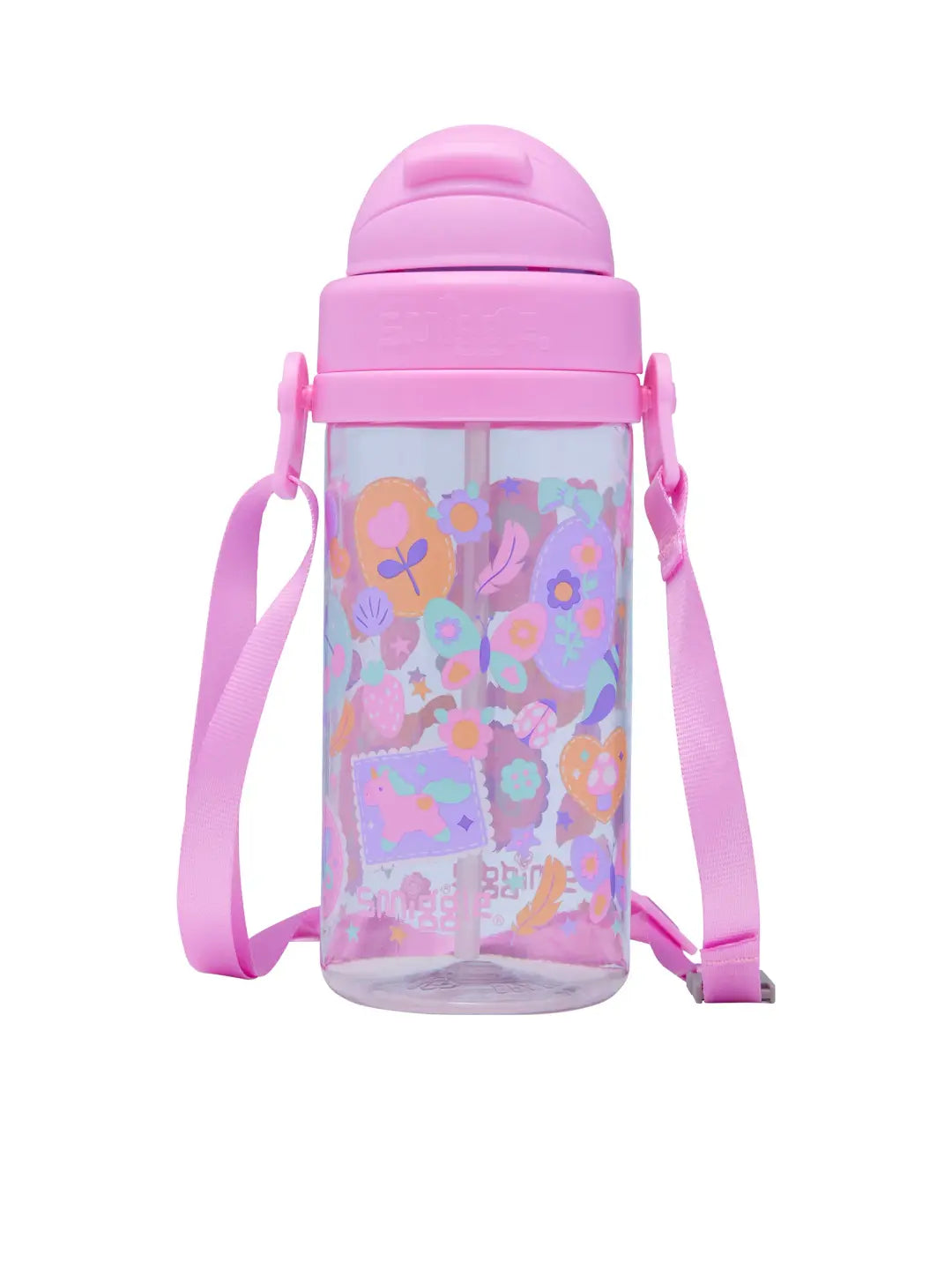 Little Journeys Teeny Tiny Plastic Drink Bottle With Strap 400ml