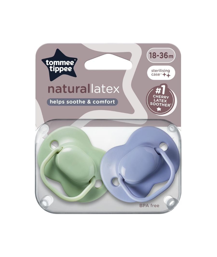 Tommee Tippee Cherry Latex Dummies, 18-36 Months