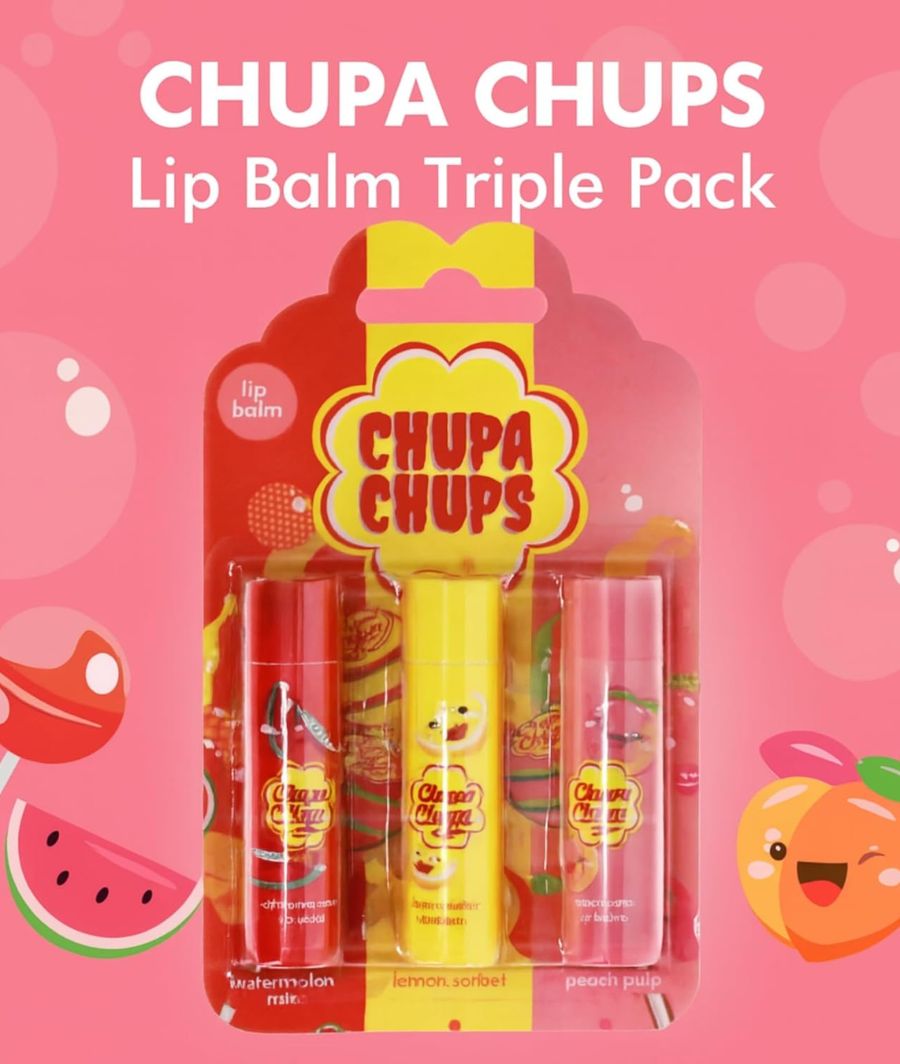Chupachups Lip Balm Set