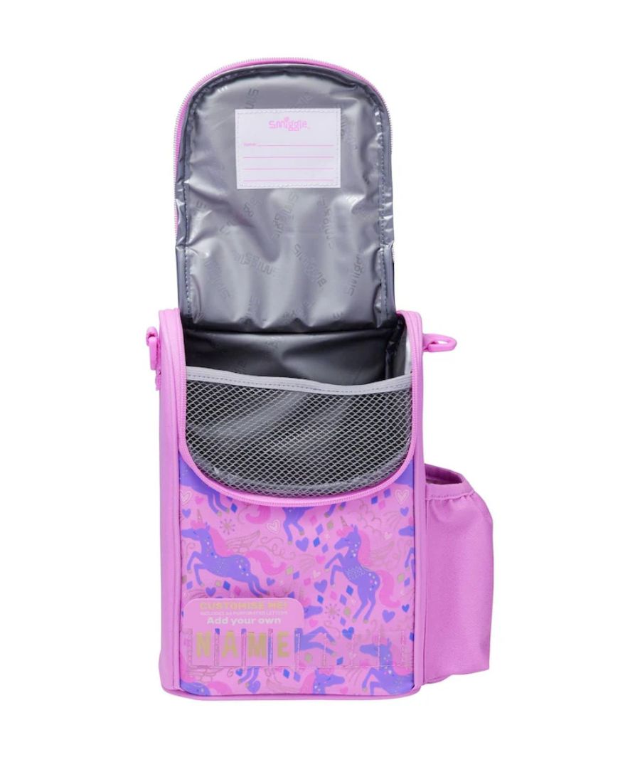 Smiggle Pink Adventurous Junior ID Lunchbox With Strap – Image 2