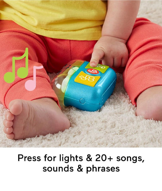 Fisher-Price Baby & Toddler Toy Laugh & Learn Play Along Ear Buds with Music Lights Ages 6+ Months – Image 2