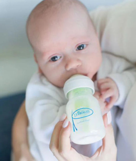 Dr Brown's Options+ Anti Colic Narrow Neck Bottle with Level 1 Teat, 60ml – Image 2