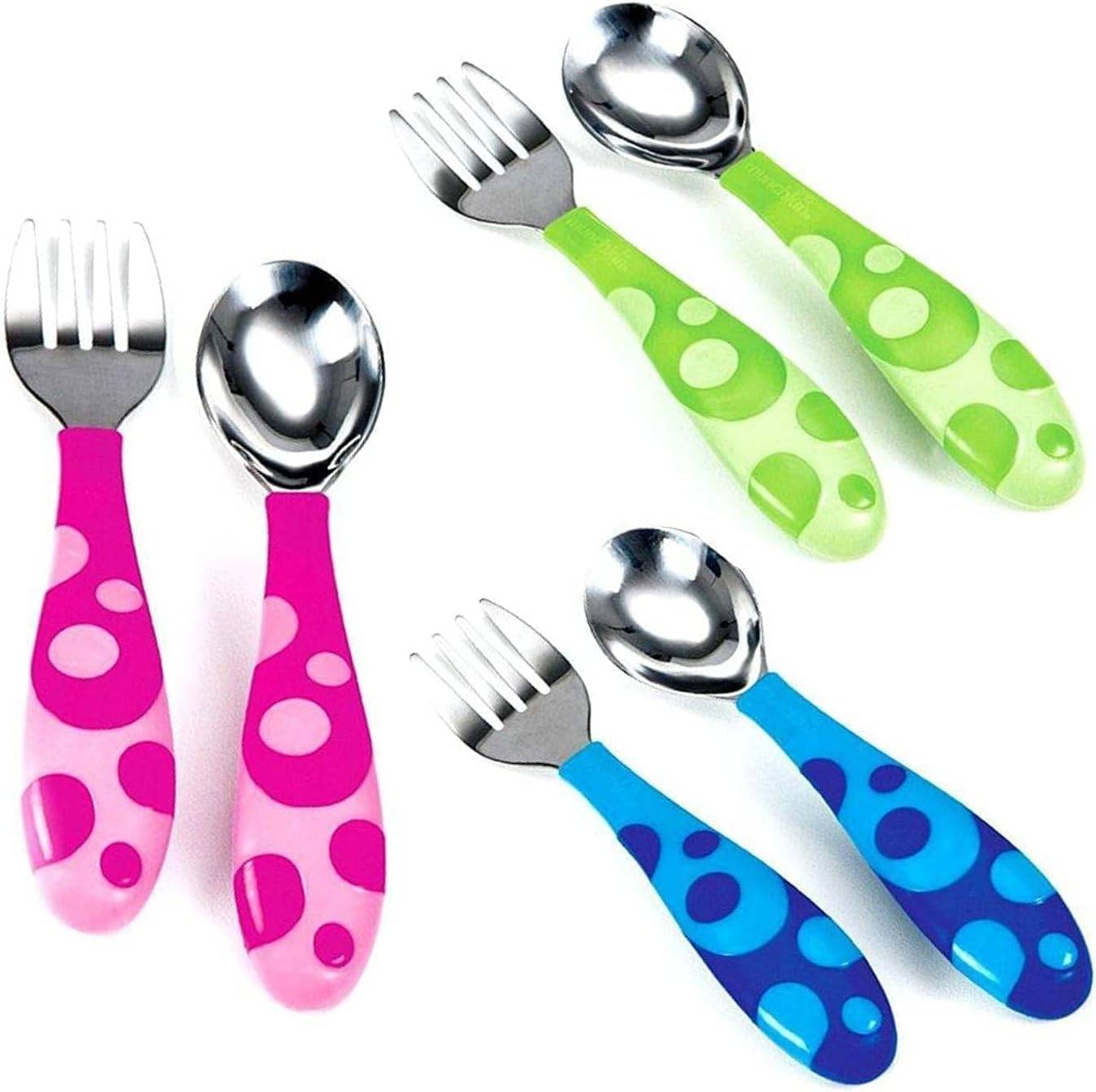 Munchkin Toddler Fork and Spoon Set (1 Spoon and 1 Fork )