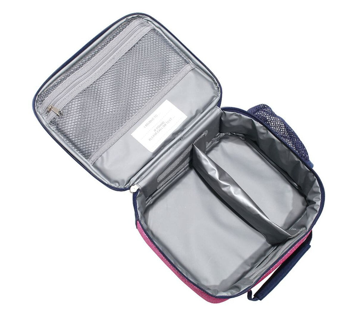 Mackenzie Rainbow Ombre Sparkle Glitter Lunch Boxes