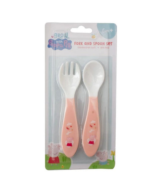 PEPPA PIG GROW WITH PEPPA CUTLERY ASSORT